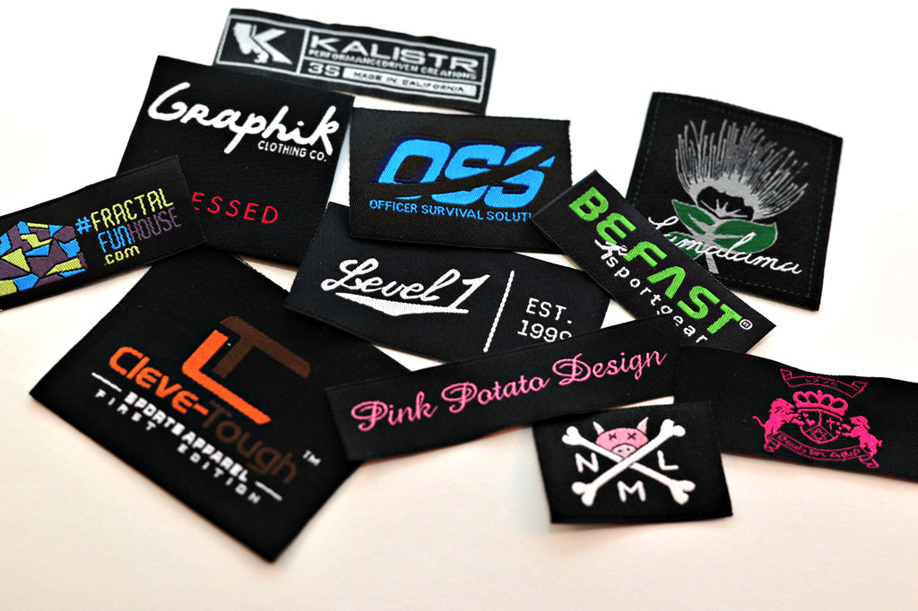 ENJOY OUR WOVEN LABEL PRINTING SERVICES!
