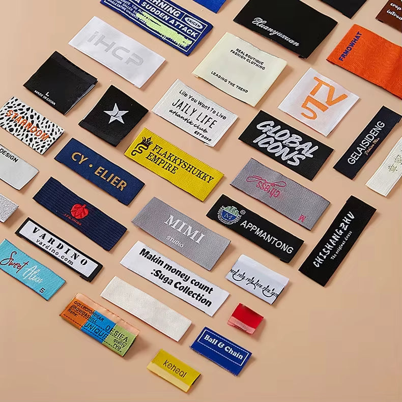 Custom Woven Garment Labels – Premium Stitched Branding